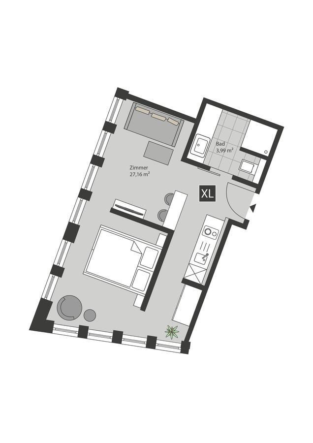 BRE Ueberfluss Serviced-Apartments المظهر الخارجي الصورة