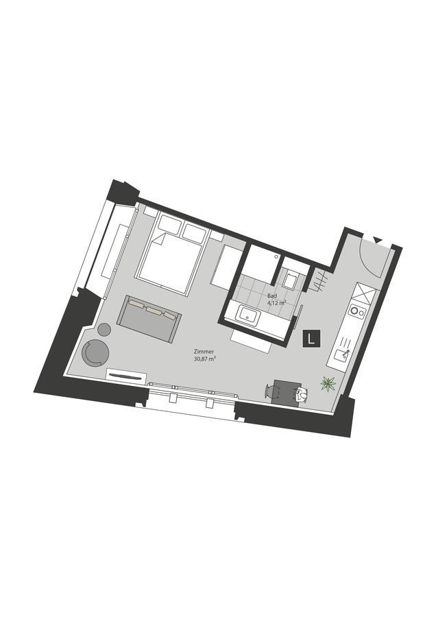 BRE Ueberfluss Serviced-Apartments المظهر الخارجي الصورة